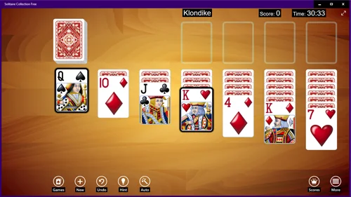Large card solitaire free no download